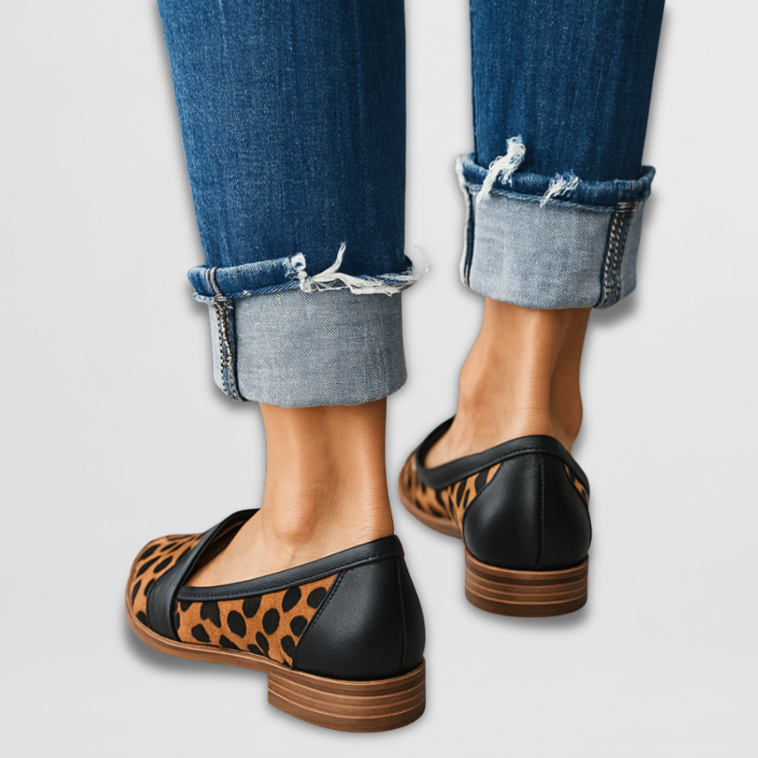 Susy™ | Mocasines suaves de piel de ante