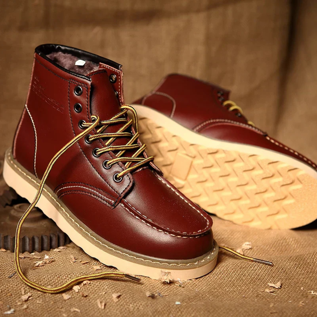 Cole™ | Botas de cuero vintage