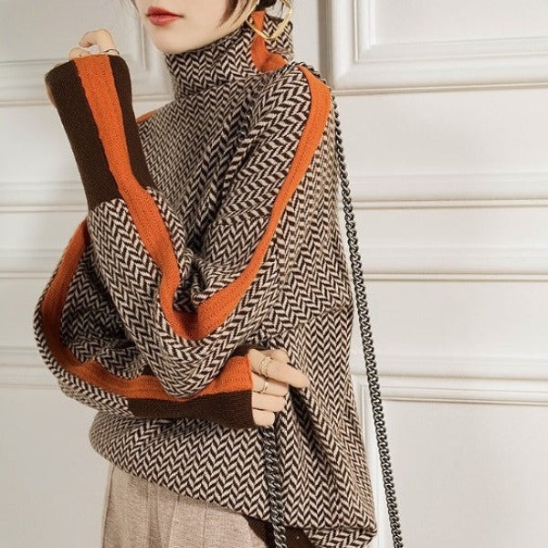 Élisa – Jersey elegante con diseño en V